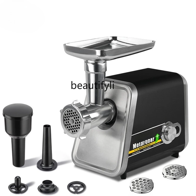 Household electric meat grinder small stainless steel high power multi-function automatic
Household electric meat grinder small stainless steel high power multi-function automatic