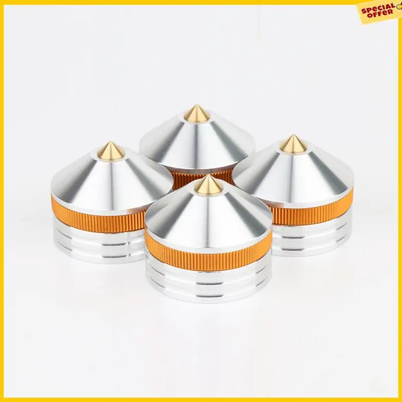 A25P 4Pcs Speaker Stand Feet Pad Metal Spikes Cone Floor Foot Nail For Loudspeakers Shoes Spike Shock Silver
A25P 4Pcs Speaker Stand Feet Pad Metal Spikes Cone Floor Foot Nail For Loudspeakers Shoes Spike Shock Silver