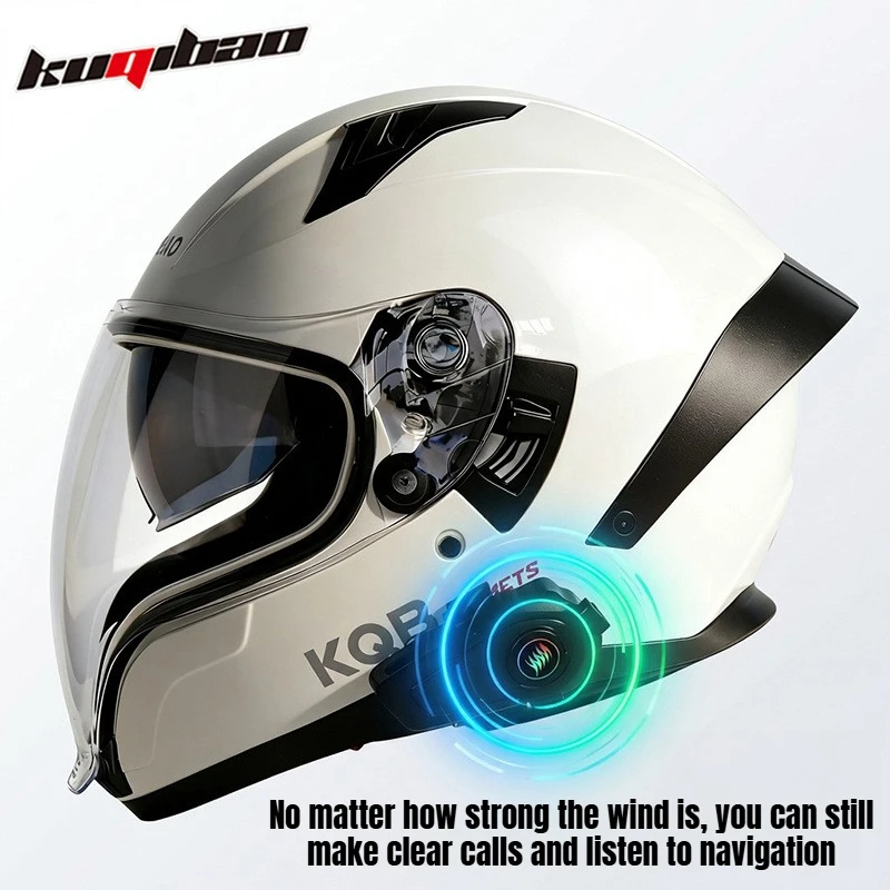 uqibao Double Lens Motorcycle Full Helmet with Intercom Lightweight Four Seasons Bluetooth Helmet DOT Certification
uqibao Double Lens Motorcycle Full Helmet with Intercom Lightweight Four Seasons Bluetooth Helmet DOT Certification