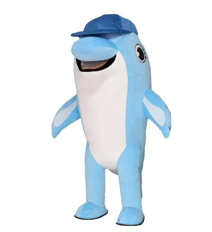 Inflatable Plush Dolphin Mascot Costume Promotion Halloween Role Playing Acrobatic Performance Party Animal Adult No Battery
Inflatable Plush Dolphin Mascot Costume Promotion Halloween Role Playing Acrobatic Performance Party Animal Adult No Battery