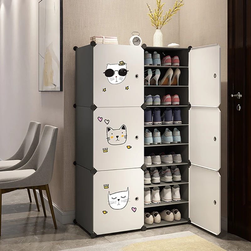 Plastic Cheap Shoe Rack Shelves Free Shipping Shoe Box Storage PortableMultifunction Folding Door Porta Zapatos Furniture
Plastic Cheap Shoe Rack Shelves Free Shipping Shoe Box Storage PortableMultifunction Folding Door Porta Zapatos Furniture