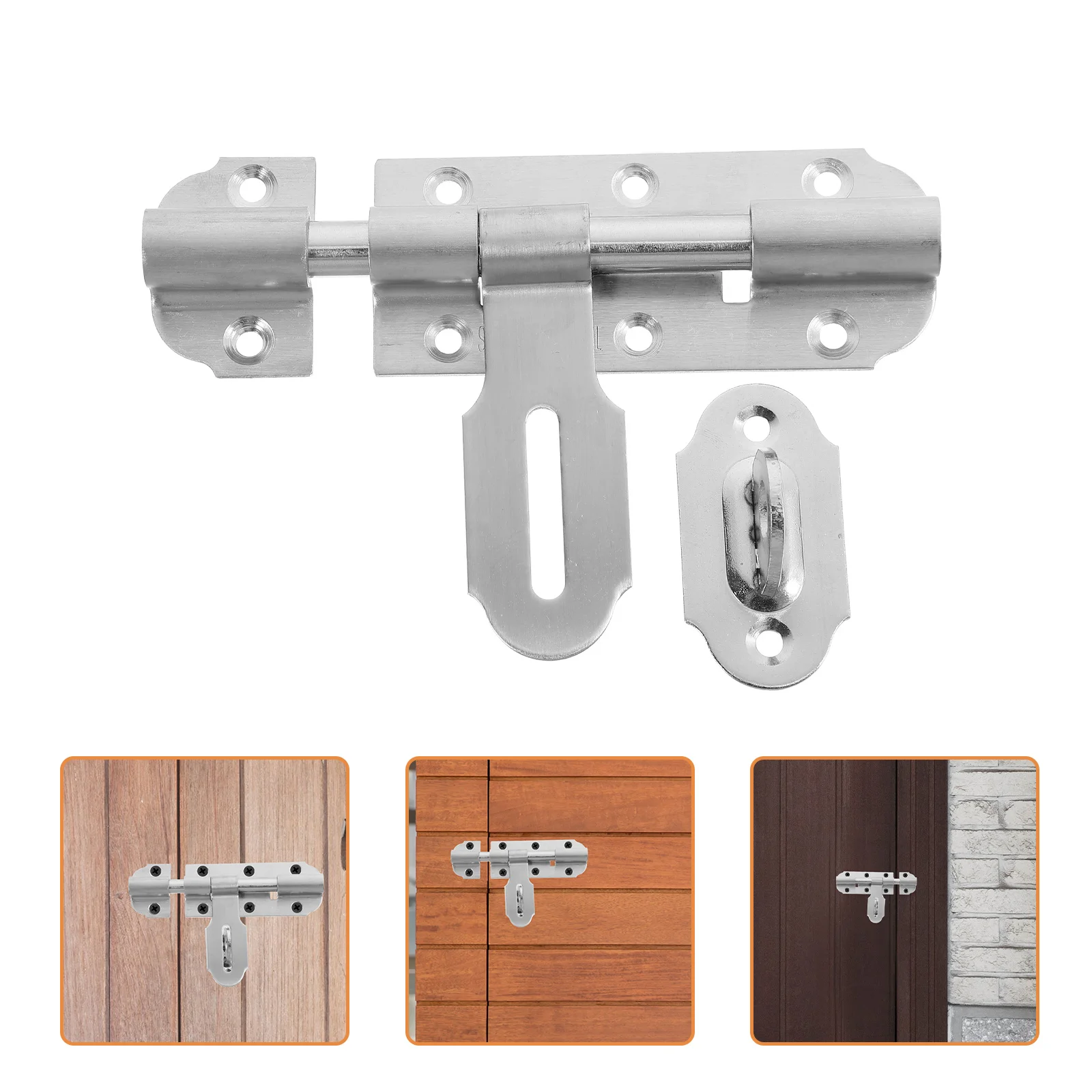 Deadbolt Lock Latch Door Locks for inside Barrel Slide Bolts Doors Surface Mounted
Deadbolt Lock Latch Door Locks for inside Barrel Slide Bolts Doors Surface Mounted