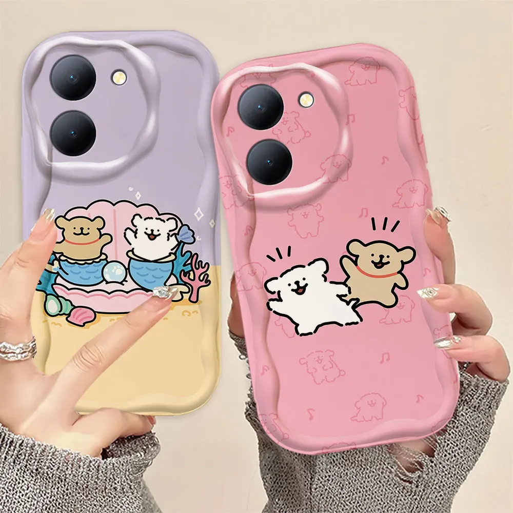 Cartoon Moon Puppy 3D Wave Case For VIVO Y03 Y16 Y17S Y20 Y21 Y22S Y22 Y33S Y27 Y28 Y35 Y36 Y50 Y76 Y77 Y78 Y93 Y100 Case Funda
Cartoon Moon Puppy 3D Wave Case For VIVO Y03 Y16 Y17S Y20 Y21 Y22S Y22 Y33S Y27 Y28 Y35 Y36 Y50 Y76 Y77 Y78 Y93 Y100 Case Funda