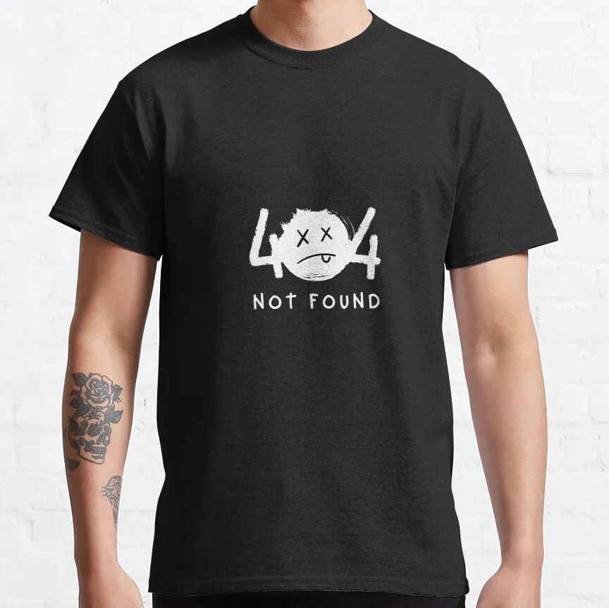 Programmer funny t-shirt 404 Error not found graphic t shirts Humor Error 404 gift t shirt for men 100% cotton large size tops
Programmer funny t-shirt 404 Error not found graphic t shirts Humor Error 404 gift t shirt for men 100% cotton large size tops