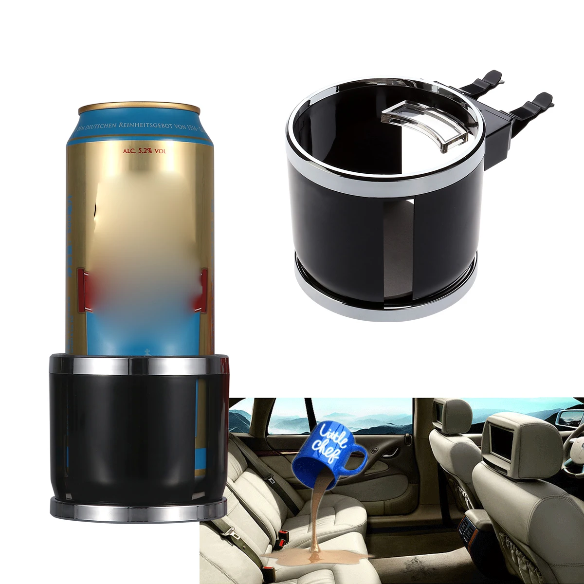 Car Drink Phone Holder PC Material AC Vent Mount Easy Install Cool Warm Bottle Stand Cup HOLDER For Car Air Vent Clip On
Car Drink Phone Holder PC Material AC Vent Mount Easy Install Cool Warm Bottle Stand Cup HOLDER For Car Air Vent Clip On