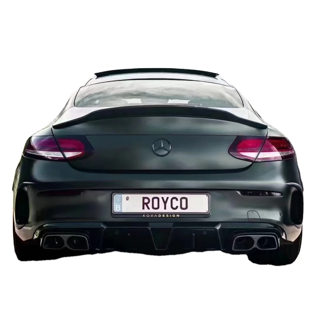Задняя губа из углеродного волокна для Mercedes Benz C Class W205 14-21 Изменение на C63 C43 AMG Style с задним диффузором и хвостовыми трубами
Задняя губа из углеродного волокна для Mercedes Benz C Class W205 14-21 Изменение на C63 C43 AMG Style с задним диффузором и хвостовыми трубами