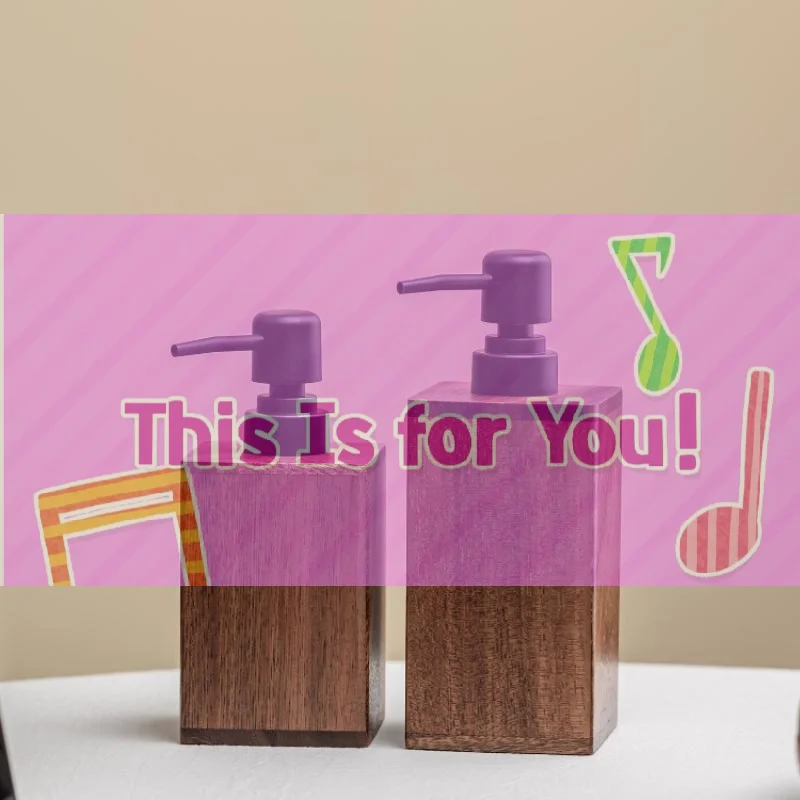 【HMA】Luxury Wooden Soap Dispenser Hand Sanitizer & Lotion Bathroom Accessory - For Home & TravelSoap Bar Dispenser
【HMA】Luxury Wooden Soap Dispenser Hand Sanitizer & Lotion Bathroom Accessory - For Home & TravelSoap Bar Dispenser