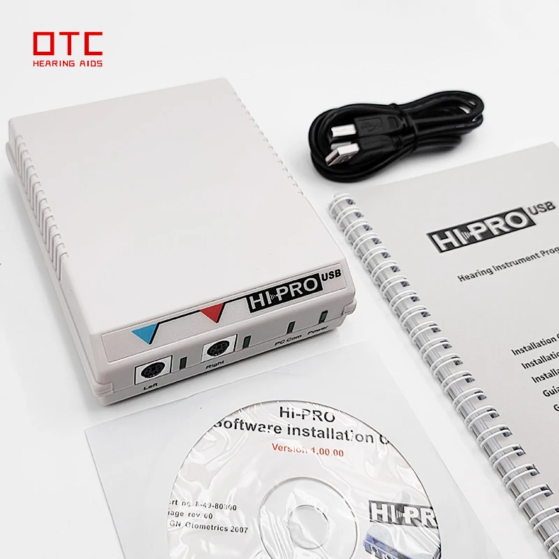 Hi-Pro hipro Programming box for digital hearing aids, works with all resound digital hearing aids works as
Hi-Pro hipro Programming box for digital hearing aids, works with all resound digital hearing aids works as