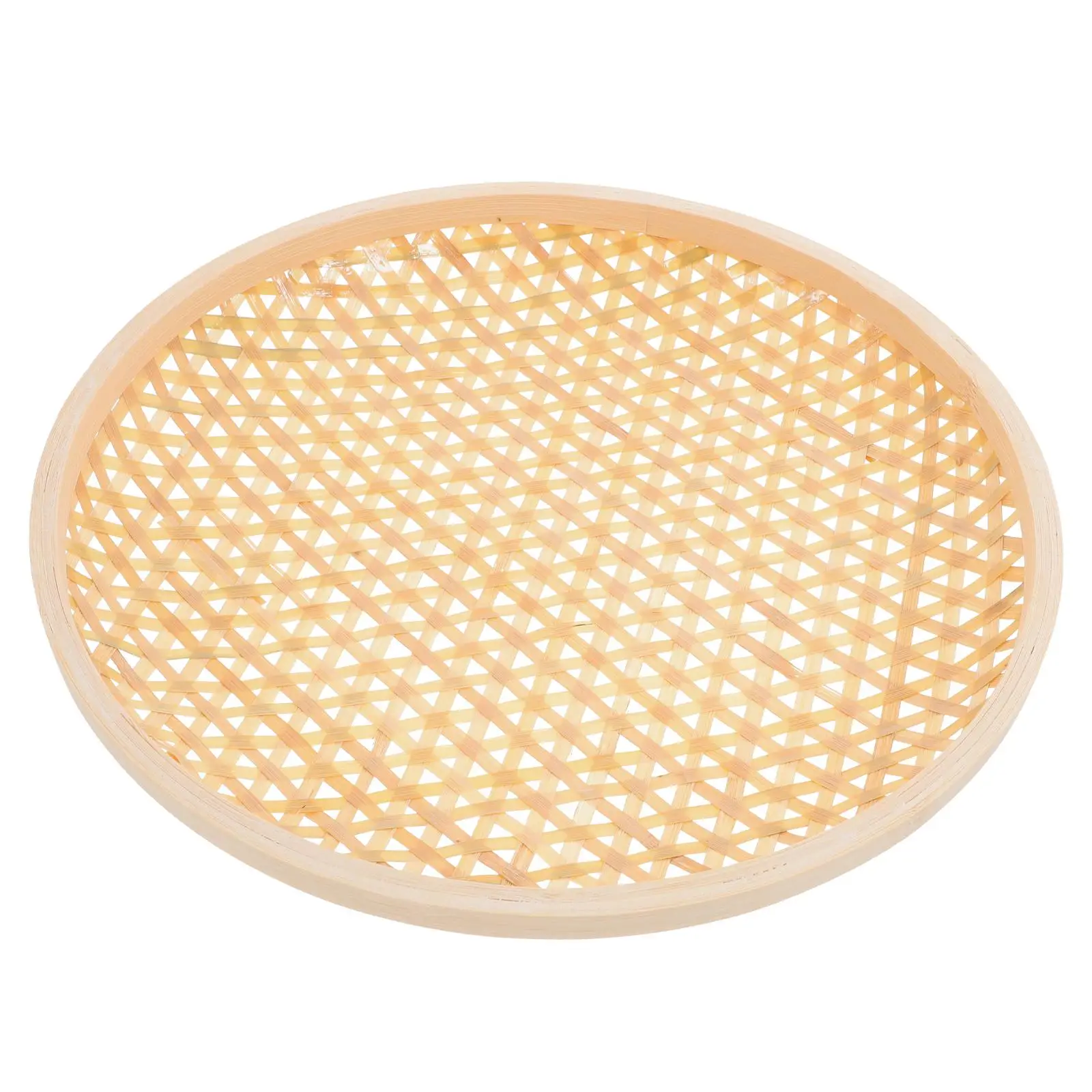 Large Bamboo Storage Basket Round Decorative Containers Fruit Dessert Plates Reusable Tray Home Fruits Portable Snack Serving
Large Bamboo Storage Basket Round Decorative Containers Fruit Dessert Plates Reusable Tray Home Fruits Portable Snack Serving