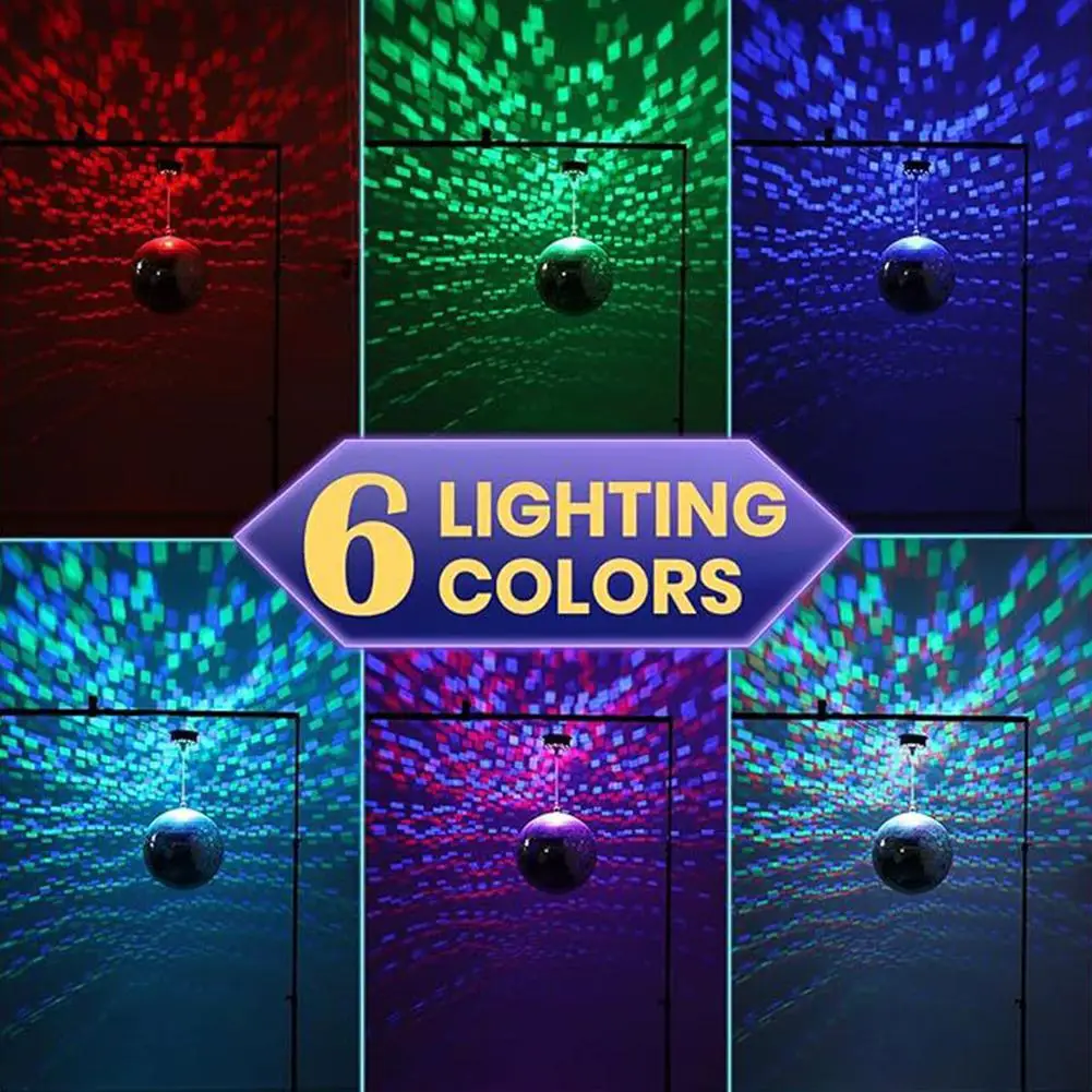 ABMI-RGB LED Disco Ball Motor& Remote Control- 30 Bright Lights For DJ Party Home Band Christmas Wedding Camping I5J0
ABMI-RGB LED Disco Ball Motor& Remote Control- 30 Bright Lights For DJ Party Home Band Christmas Wedding Camping I5J0