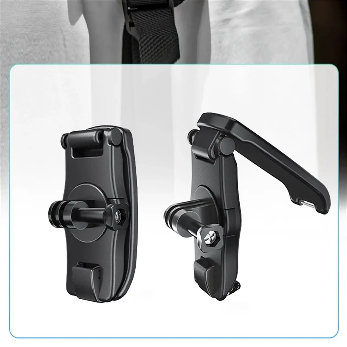 ^DT1260~~For Action 5 Pro Backpack Clip Clamp for / Action / Camera Accessories Stable Mount Holder
^DT1260~~For Action 5 Pro Backpack Clip Clamp for / Action / Camera Accessories Stable Mount Holder