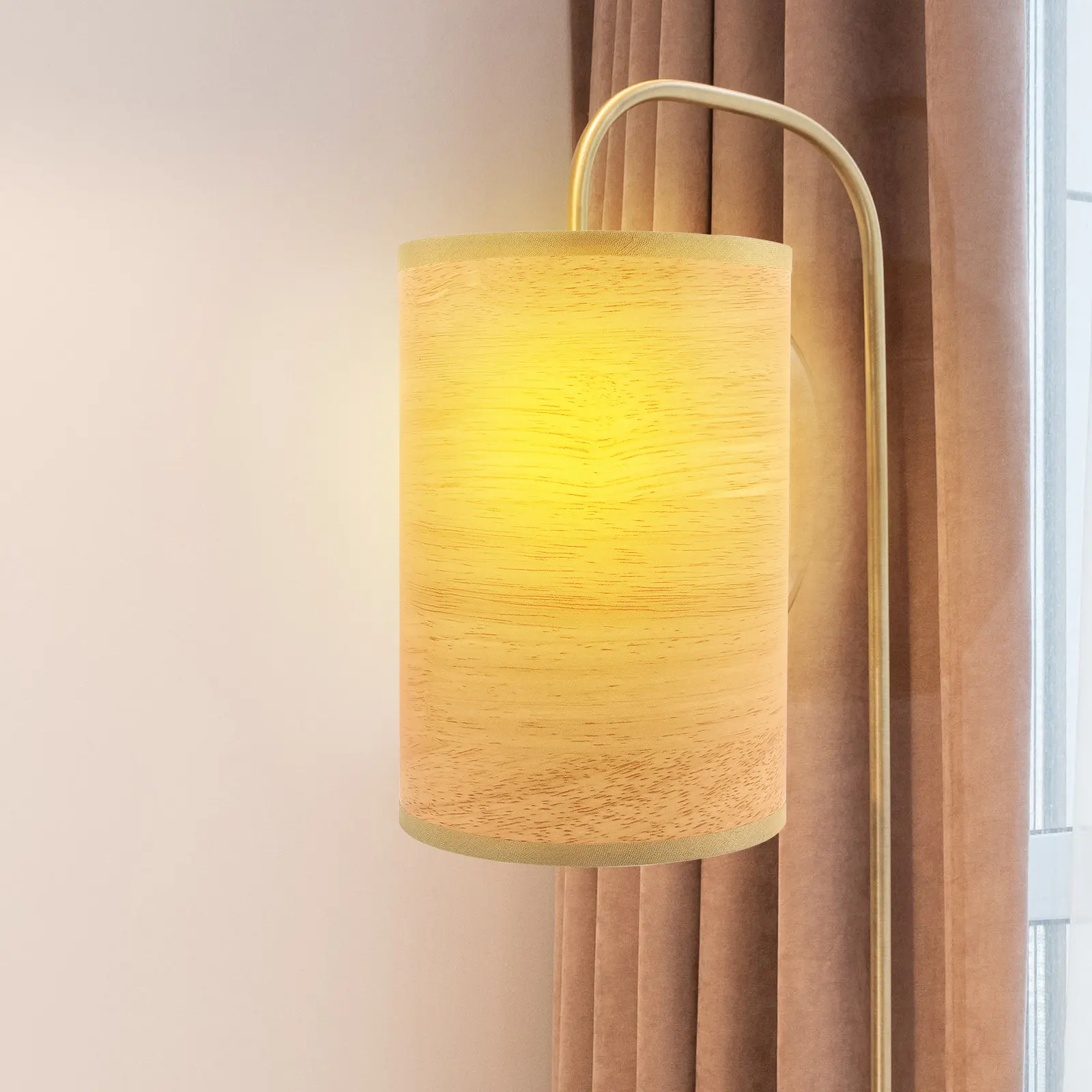 Sturdy Cloth Lamp Shade Cylinder Light Cover Household Universal Protective Cover Compact Simple Pvc Metal Linen Material
Sturdy Cloth Lamp Shade Cylinder Light Cover Household Universal Protective Cover Compact Simple Pvc Metal Linen Material