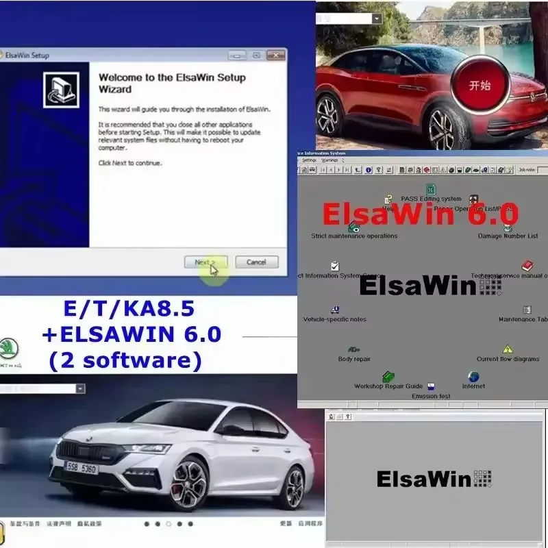 ELSAWIN-electronic parts catalogue for group vehicles, Software until 2024, for a-udi, for V-W, 25gb HDD, great offer, 8.5, 2024
ELSAWIN-electronic parts catalogue for group vehicles, Software until 2024, for a-udi, for V-W, 25gb HDD, great offer, 8.5, 2024