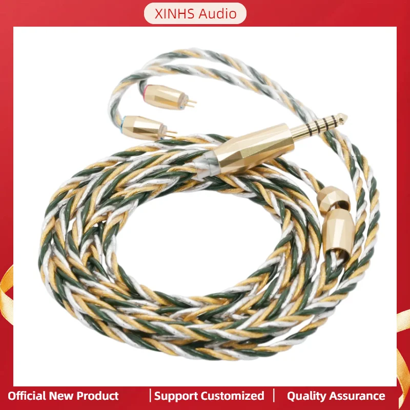 XINHS Y40 6-Core Single Crystal Copper Gold-Plated Audio Upgrade Cable for Enhanced Sound Quality
XINHS Y40 6-Core Single Crystal Copper Gold-Plated Audio Upgrade Cable for Enhanced Sound Quality
