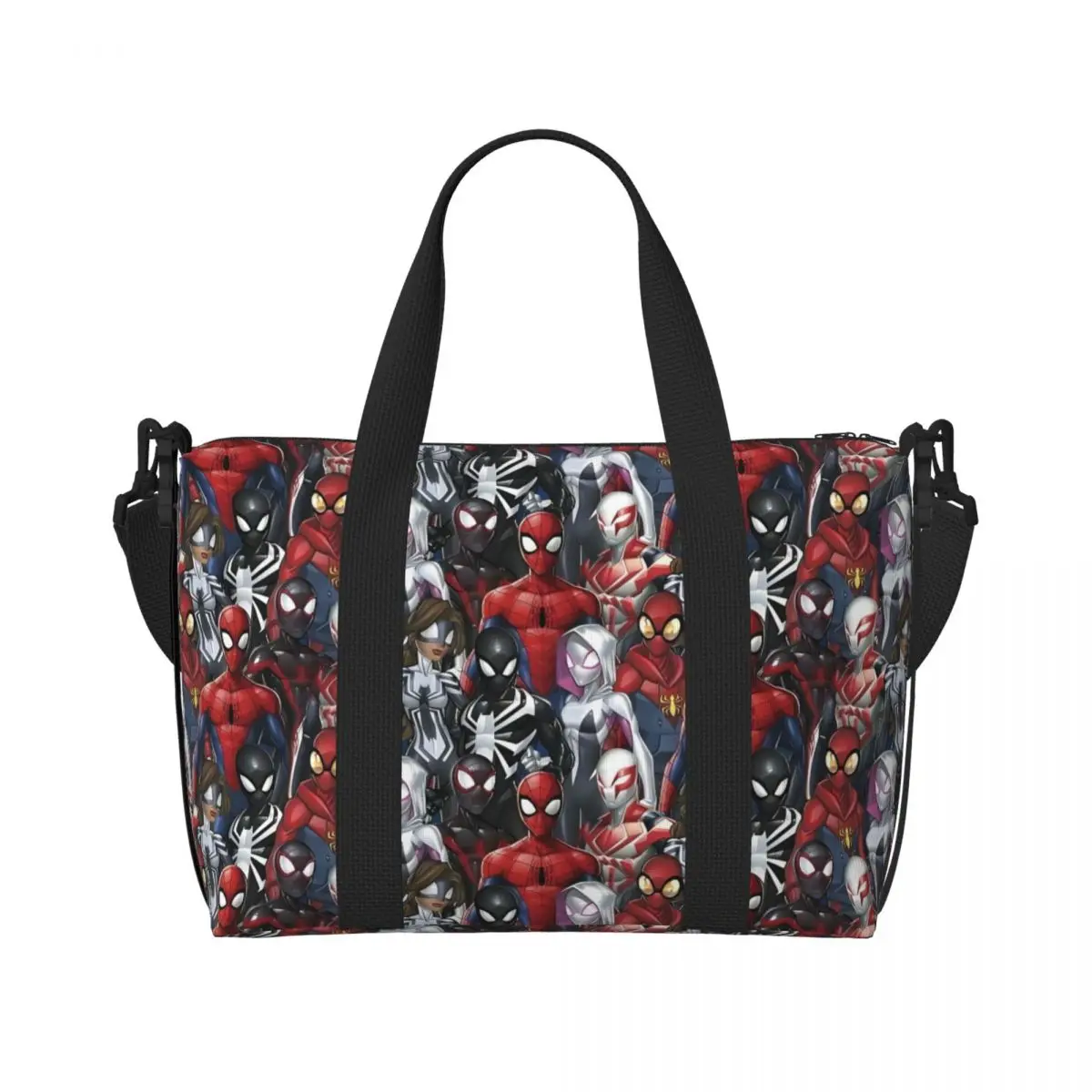 Custom Creative Marvel Hero Spiderman Beach Tote Bag Women Comic Kawaii Cartoon Large Compartment Gym Beach Travel Bags
Custom Creative Marvel Hero Spiderman Beach Tote Bag Women Comic Kawaii Cartoon Large Compartment Gym Beach Travel Bags