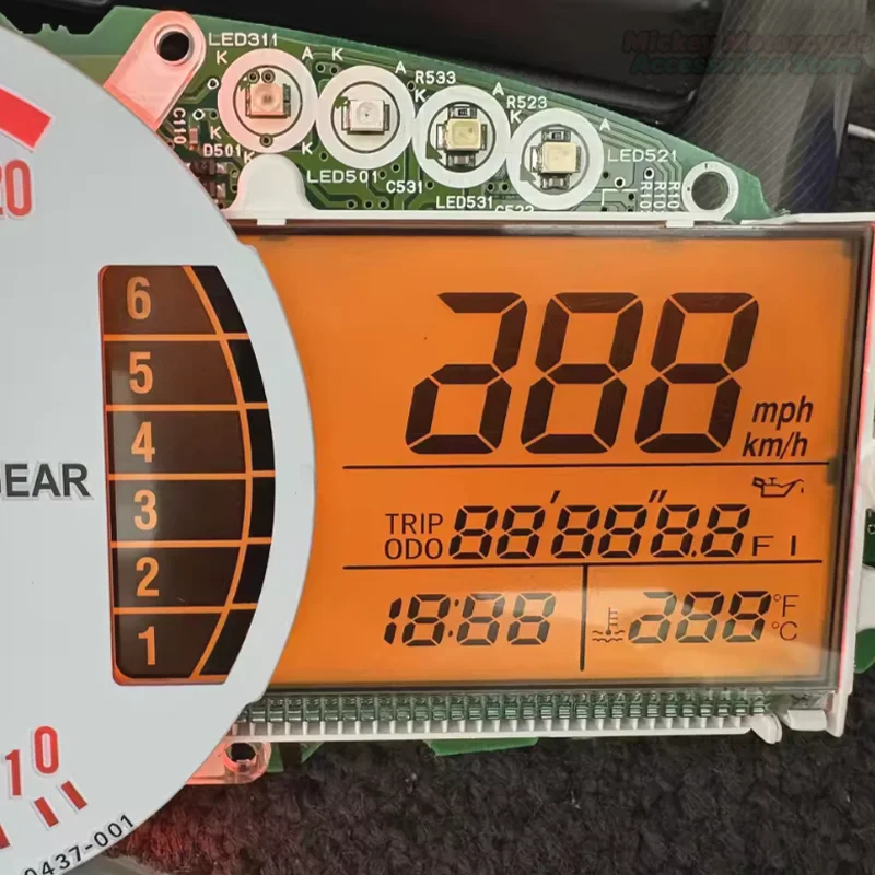 Motorcycle Meter Display For Kawasaki Z1000 2007-2009 Z750 2007-2012 ZX6R 636 07-08 Speedometer Instrument LCD Screen
Motorcycle Meter Display For Kawasaki Z1000 2007-2009 Z750 2007-2012 ZX6R 636 07-08 Speedometer Instrument LCD Screen