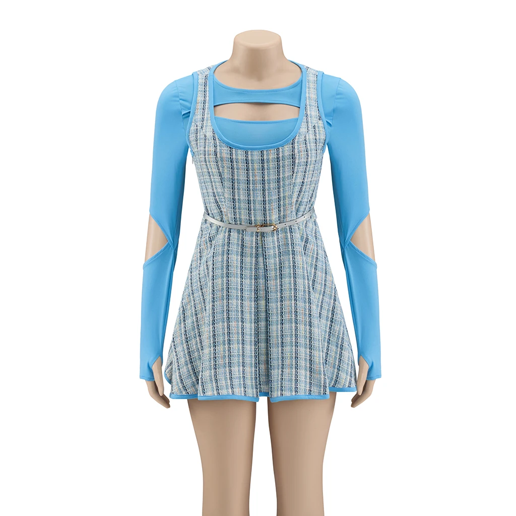 Dorothy Cosplay Costume Women Blue Casual Dress Fashion Skirt Two Piece Set Halloween Carnival Costume
Dorothy Cosplay Costume Women Blue Casual Dress Fashion Skirt Two Piece Set Halloween Carnival Costume