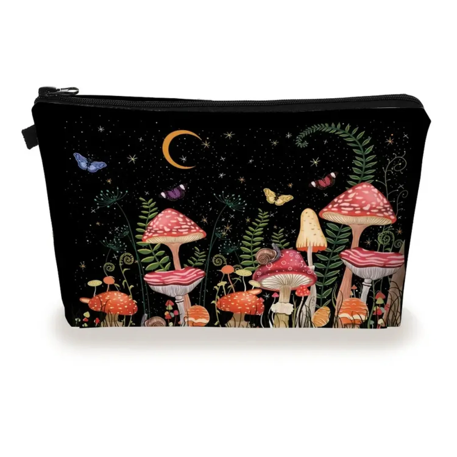 Colorful Cute Portable Mushroom Travel Makeup Bag with Handle for Women and Girls - Waterproof Organizer Case for Cosmetic, Toil
Colorful Cute Portable Mushroom Travel Makeup Bag with Handle for Women and Girls - Waterproof Organizer Case for Cosmetic, Toil