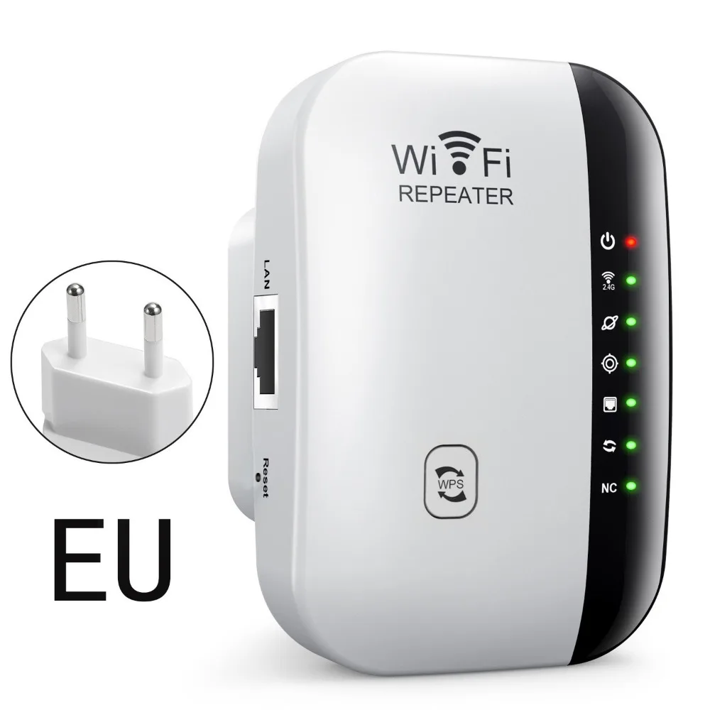 300Mbps WiFi Range Extender US/EU/AU/UK 802.11bgn WiFi Signal Booster Wireless 4/7 Lights Ethernet Extender Router Home
300Mbps WiFi Range Extender US/EU/AU/UK 802.11bgn WiFi Signal Booster Wireless 4/7 Lights Ethernet Extender Router Home