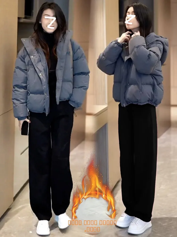 Теплая хлопковая куртка-пальто Thiened для женщин, свободного кроя, с капюшоном, дизайнерская, стройнящая, осенне-зимняя
Теплая хлопковая куртка-пальто Thiened для женщин, свободного кроя, с капюшоном, дизайнерская, стройнящая, осенне-зимняя