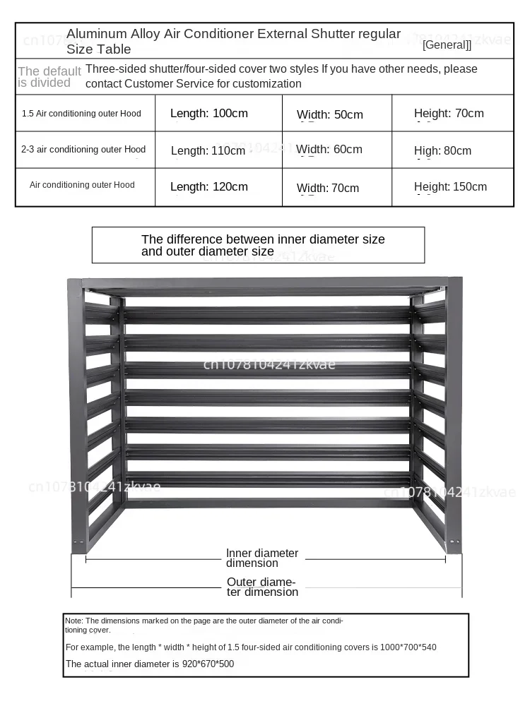 Outdoor Protection Galvanized Decoration Rainproof Air Conditioner Outer Hood
Outdoor Protection Galvanized Decoration Rainproof Air Conditioner Outer Hood