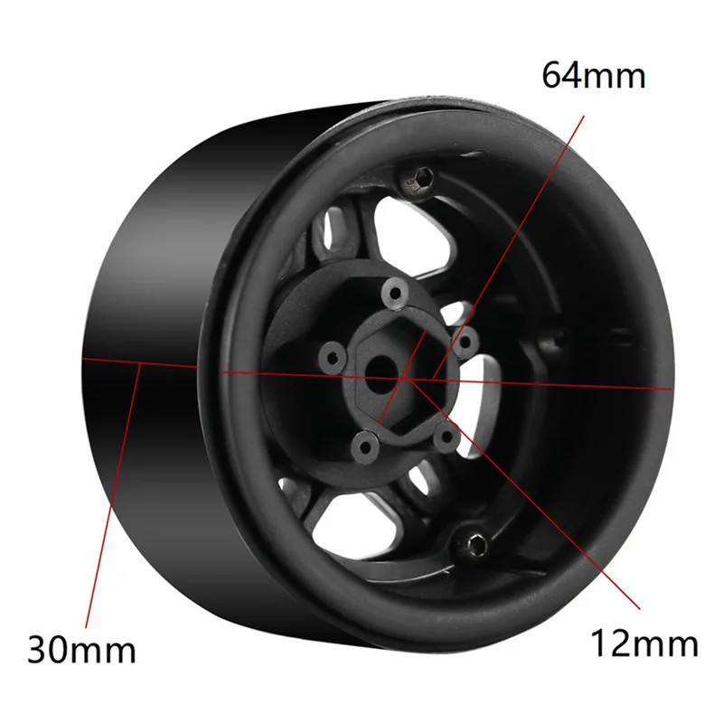ABUM-8PCS Plastic Beadlock 2.2 Wheel Hub Wheel Rims For 1/10 RC Crawler Car Axial SCX10 Wraith Capra RR10 Traxxas TRX4 D90
ABUM-8PCS Plastic Beadlock 2.2 Wheel Hub Wheel Rims For 1/10 RC Crawler Car Axial SCX10 Wraith Capra RR10 Traxxas TRX4 D90
