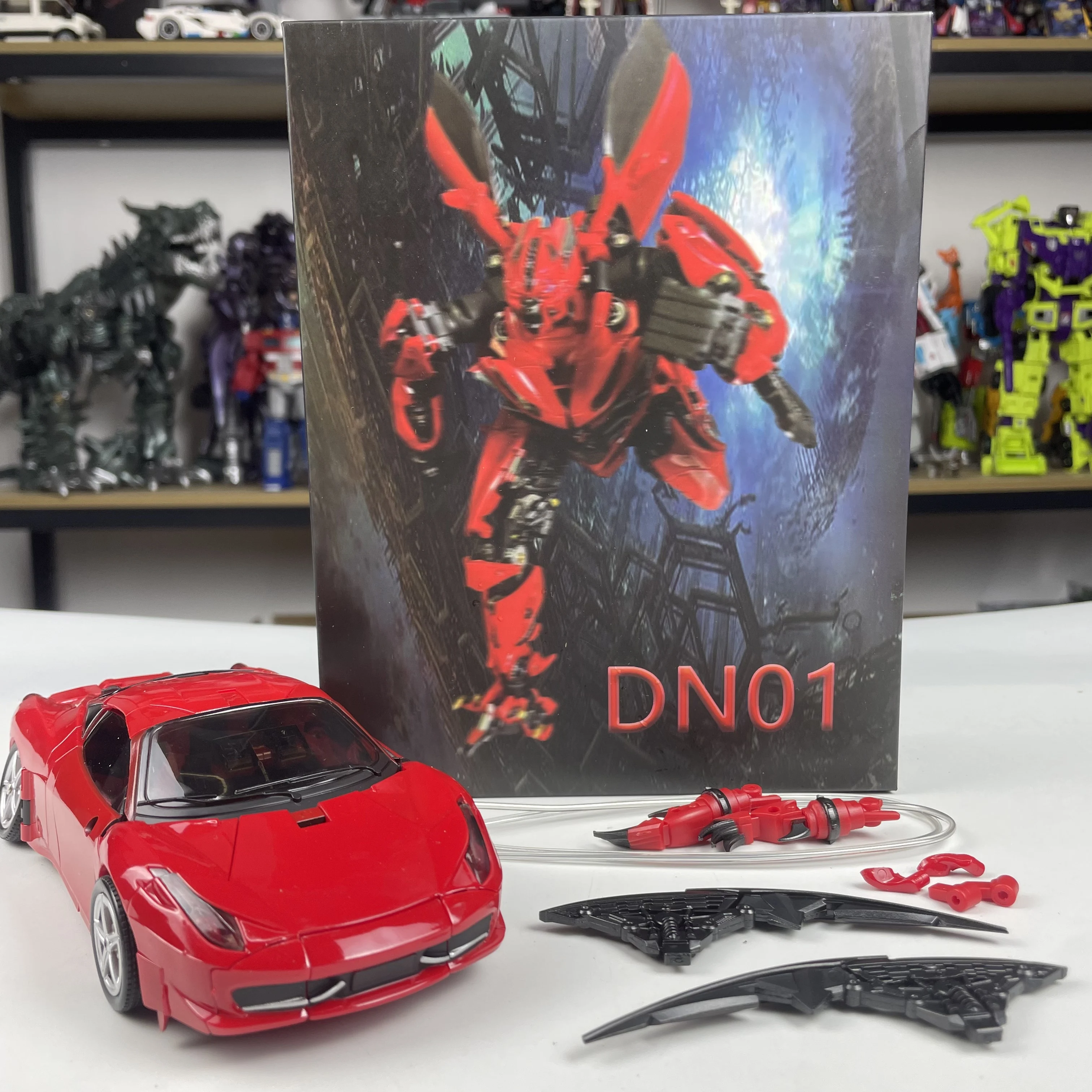Трансформация Dn01 20 см Dn-01 MODTOYS KO UniqueToys UT-R06 Dino Red Dasher, фигурка из сплава, игрушки-роботы
Трансформация Dn01 20 см Dn-01 MODTOYS KO UniqueToys UT-R06 Dino Red Dasher, фигурка из сплава, игрушки-роботы