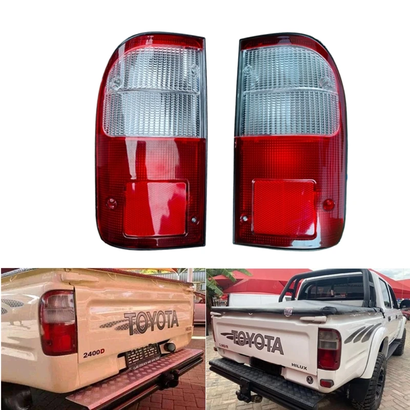 Tail Lights Replacement Lamp Pair Fits Toyota 1998-2001 Hilux Tiger LN145 D4D Kun Mk4 Mk5 Pick up
Tail Lights Replacement Lamp Pair Fits Toyota 1998-2001 Hilux Tiger LN145 D4D Kun Mk4 Mk5 Pick up