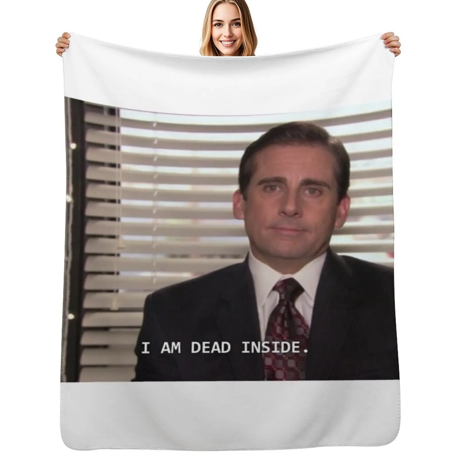 i am dead inside Throw Blanket Soft Sherpa Fleece Warm Blanket for Winter
i am dead inside Throw Blanket Soft Sherpa Fleece Warm Blanket for Winter