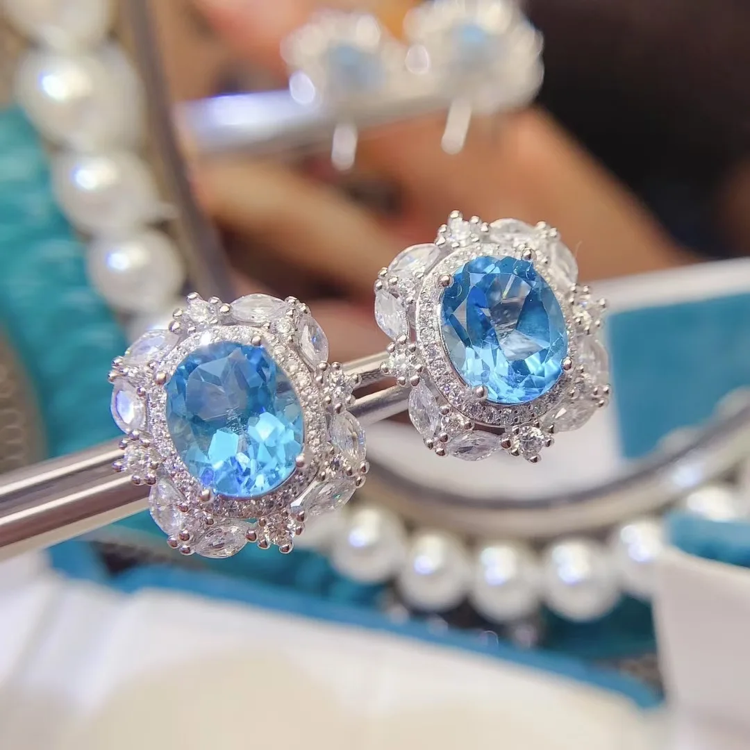 KJJEAXCMY High End Women's Earrings Natural Topaz S925 Silver with Electroplating Boasting High Clarity Full Brilliance Gift
KJJEAXCMY High End Women's Earrings Natural Topaz S925 Silver with Electroplating Boasting High Clarity Full Brilliance Gift