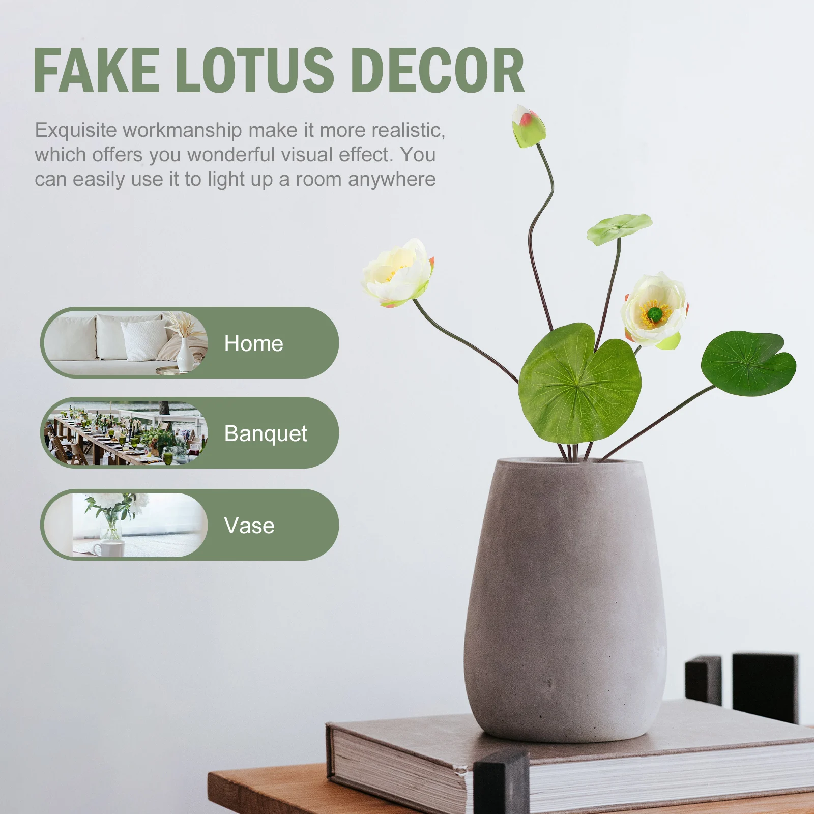 Artificial Lotus Simulation Decor Vivid Hawaii Party Home Decoration Fake Lotus Prop Scene Ornament Imitation Flower Prop
Artificial Lotus Simulation Decor Vivid Hawaii Party Home Decoration Fake Lotus Prop Scene Ornament Imitation Flower Prop