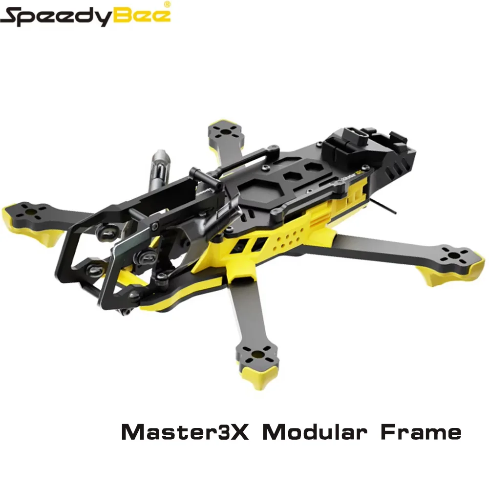 SpeedyBee Master3X Modular Frame 3-3.6 Inch for FPV Racing Freestyle Drone Building DIY Parts
SpeedyBee Master3X Modular Frame 3-3.6 Inch for FPV Racing Freestyle Drone Building DIY Parts
