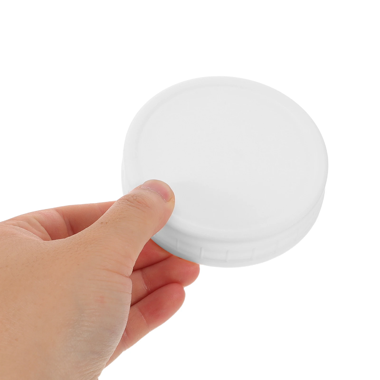 12Pcs Mason Jar Lids White: 86Mm Thickened Plastic Caps Wide Mouth Airtight Seal for Food Preservation Reusable Storage Covers
12Pcs Mason Jar Lids White: 86Mm Thickened Plastic Caps Wide Mouth Airtight Seal for Food Preservation Reusable Storage Covers