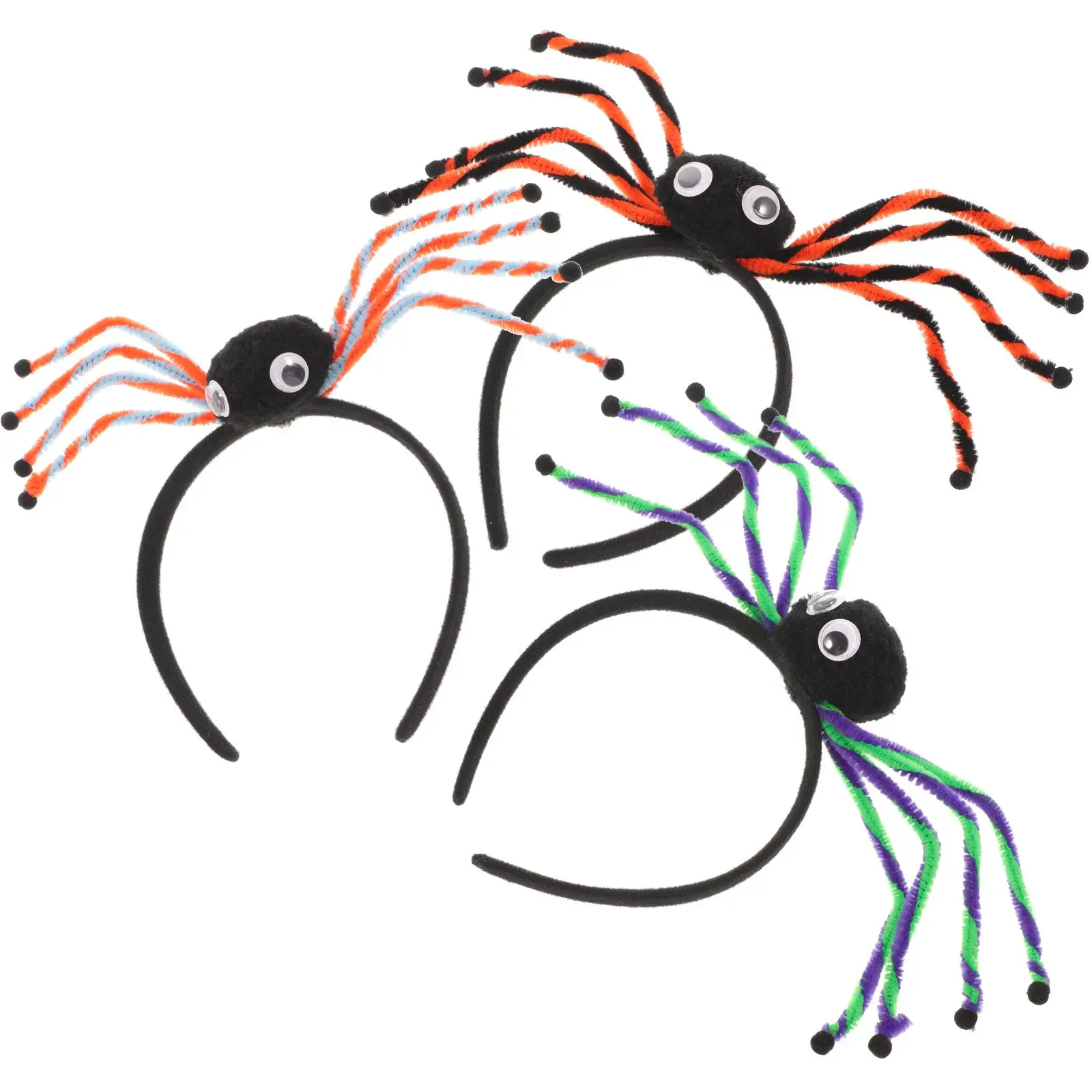 3 Pcs Spider Headb Halloween Artificial Hair Hoops Women R om Colors Comfortable Wear Bright Excellent Workmanship Festive
3 Pcs Spider Headb Halloween Artificial Hair Hoops Women R om Colors Comfortable Wear Bright Excellent Workmanship Festive