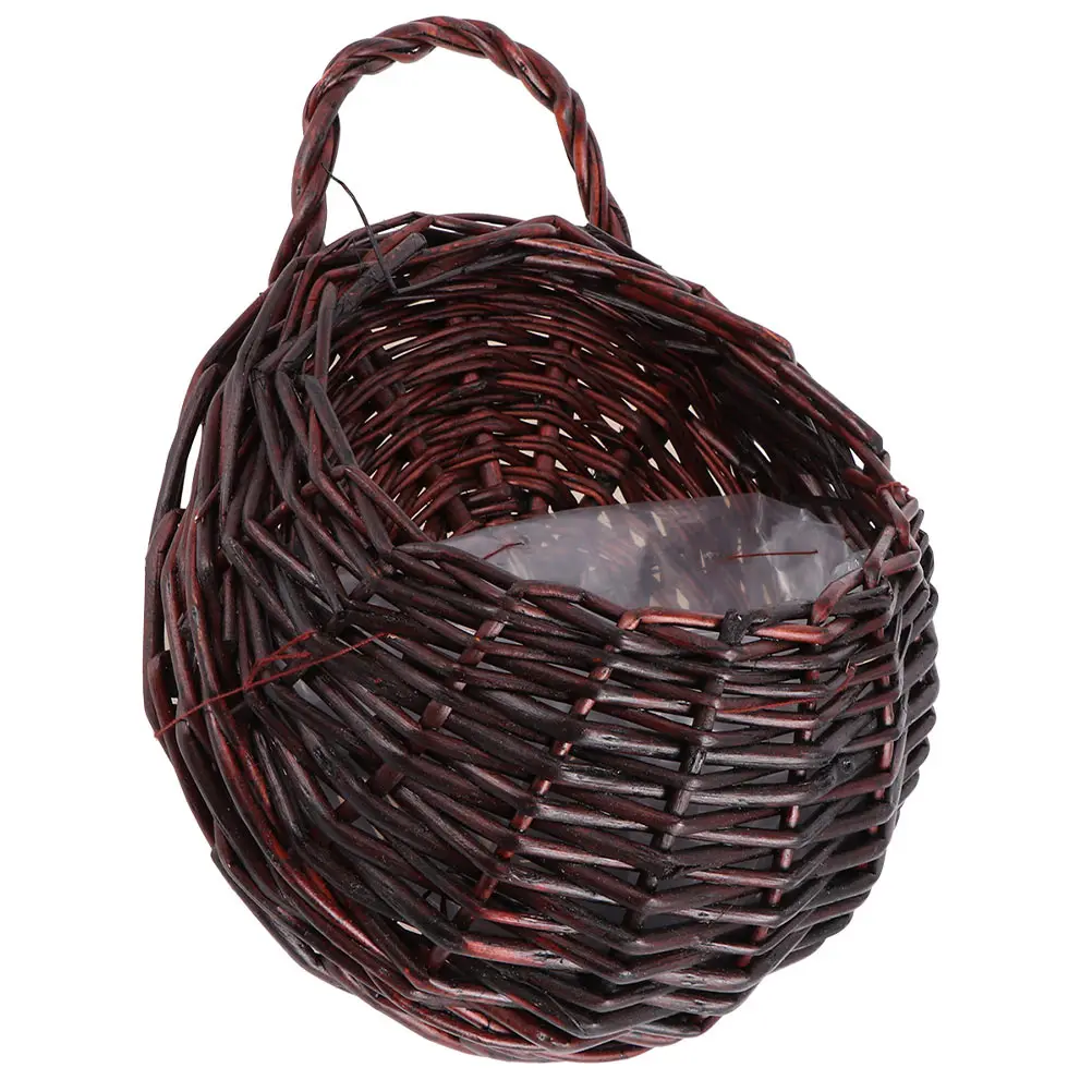 2 Pcs Rattan Flower Pot Hanging Basket Durable Woven Balcony Planter Home Decor Storage Natural Style Garden
2 Pcs Rattan Flower Pot Hanging Basket Durable Woven Balcony Planter Home Decor Storage Natural Style Garden