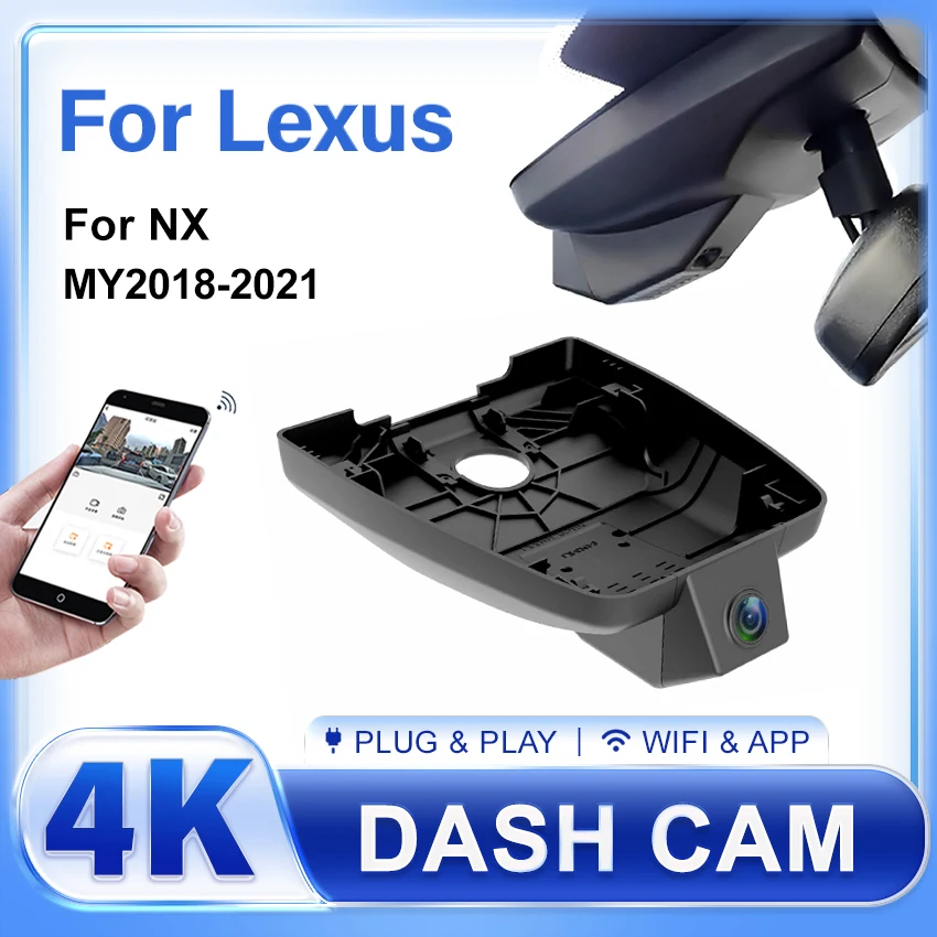Видеорегистратор Plug and Play для Lexus NX (AZ10 AZ20) 2018 2019 2020 2021, автомобильный видеорегистратор, Wi-Fi DVR, 4K DashCam для автомобильной камеры
Видеорегистратор Plug and Play для Lexus NX (AZ10 AZ20) 2018 2019 2020 2021, автомобильный видеорегистратор, Wi-Fi DVR, 4K DashCam для автомобильной камеры