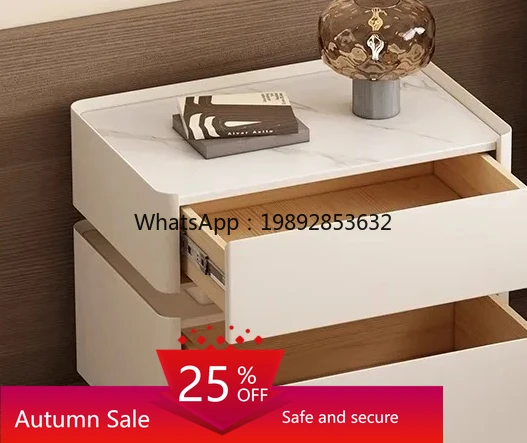 Installation-Free Solid Wood Bedside Table Large Size Bedroom Bedside Cabinet
Installation-Free Solid Wood Bedside Table Large Size Bedroom Bedside Cabinet