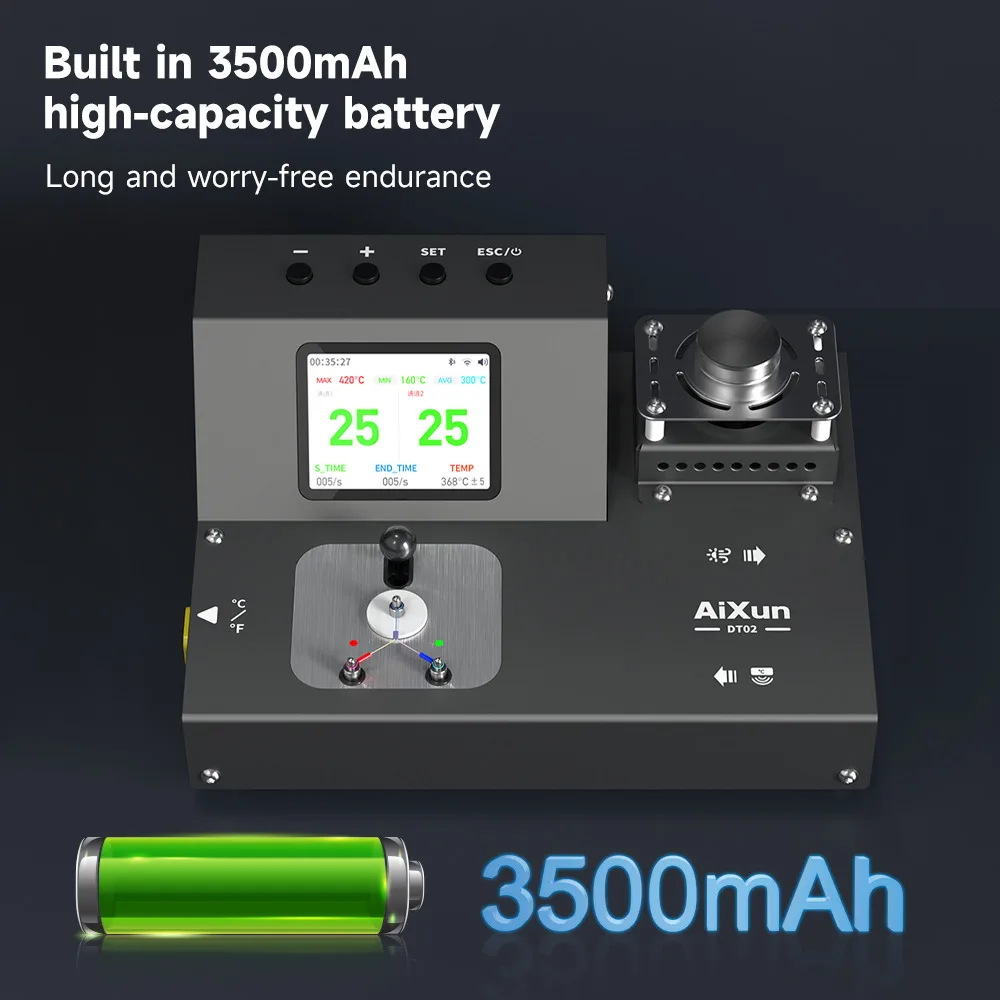 AIXUN DT02 HD дисплей умный термометр термопаяльное жало термоскоп для Aixun полный паяльная станция горячего воздуха инструмент
AIXUN DT02 HD дисплей умный термометр термопаяльное жало термоскоп для Aixun полный паяльная станция горячего воздуха инструмент