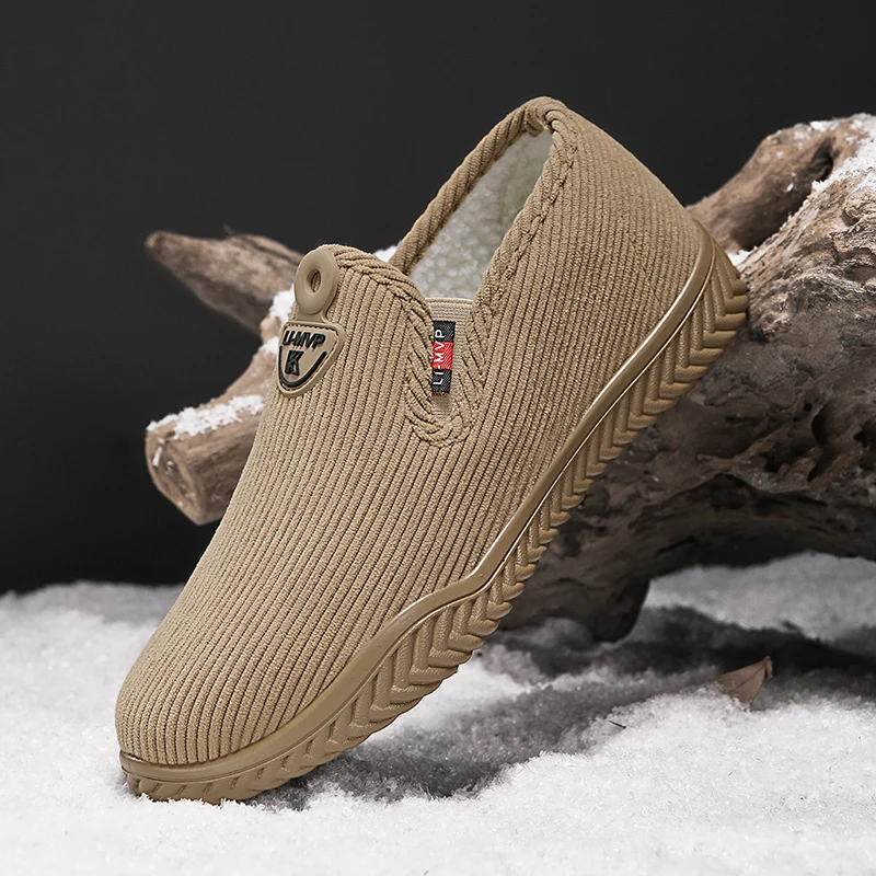 Winter Flat Cotton Shoes Men's Anti-Slip Casual Walking Shoes Comfort Warmed Driving Shoe Man Lightweight Slip-on Work Shoe Men
Winter Flat Cotton Shoes Men's Anti-Slip Casual Walking Shoes Comfort Warmed Driving Shoe Man Lightweight Slip-on Work Shoe Men
