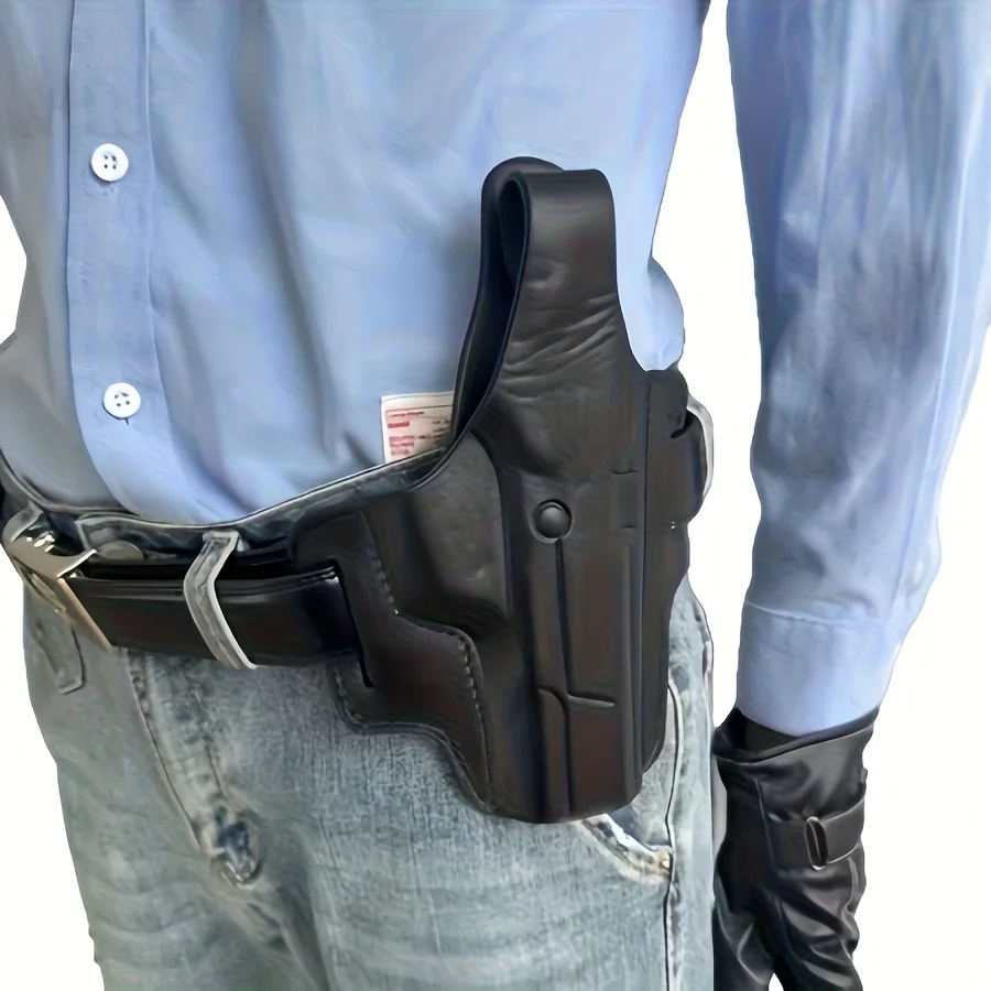 Tactical Bullhide Pistol Pouch Concealed Carry Belt/Pistol Pouch For .223/.308/.45 Caliber Handguns Outdoor Hunting & Training
Tactical Bullhide Pistol Pouch Concealed Carry Belt/Pistol Pouch For .223/.308/.45 Caliber Handguns Outdoor Hunting & Training