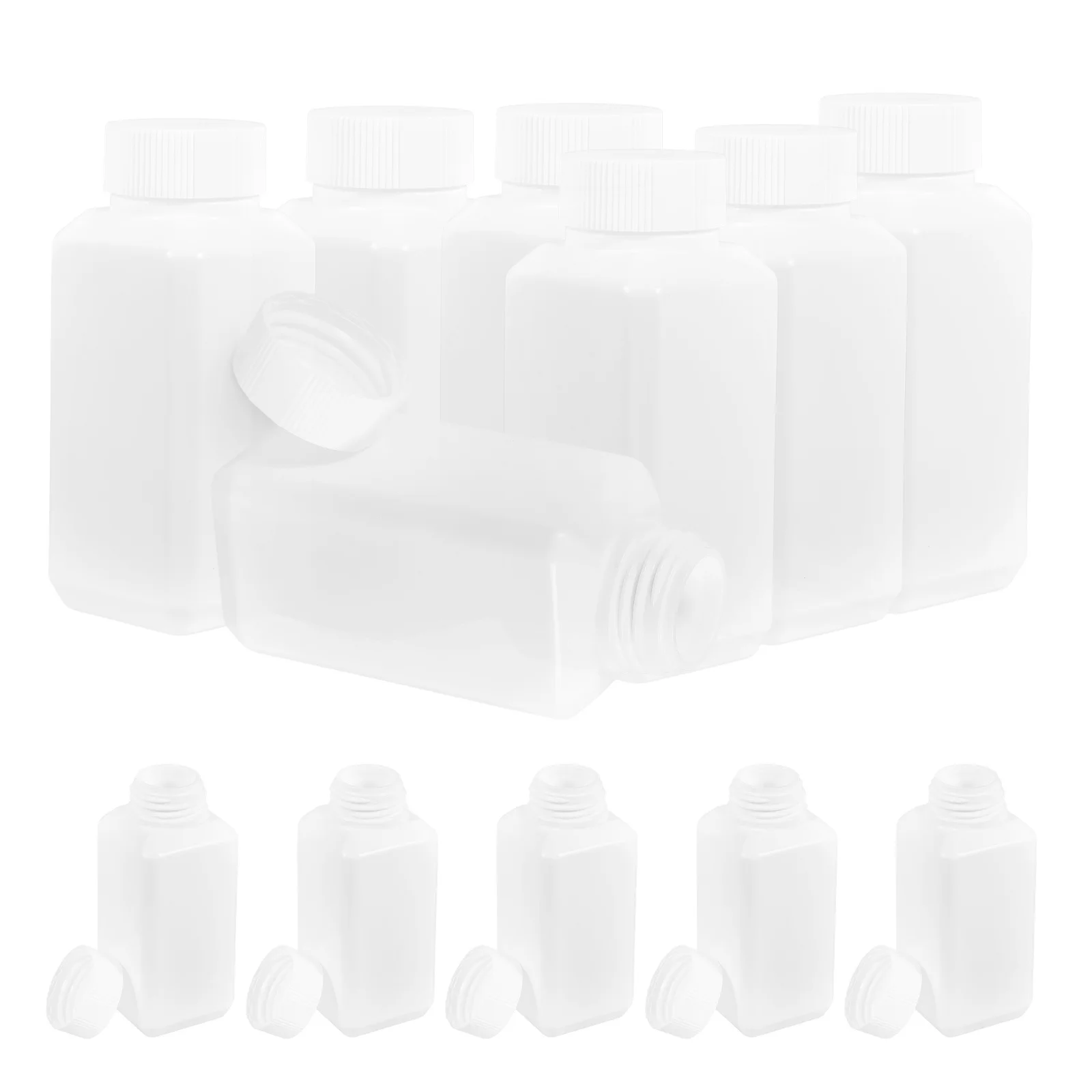 12Pcs Laboratory Reagent Bottles Sample Containers Leak Proof Durable Caps Compact Liquid Bottle for Chemical Use 
12Pcs Laboratory Reagent Bottles Sample Containers Leak Proof Durable Caps Compact Liquid Bottle for Chemical Use