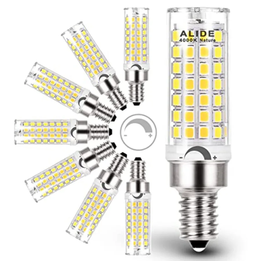 E12 Kx-2000 60W C7 Dimmable Led Candelabra Bulbs Equivalent, 4000K Natural White T6 110V 120V Small Base E12 LED Bulbs 6W for C
E12 Kx-2000 60W C7 Dimmable Led Candelabra Bulbs Equivalent, 4000K Natural White T6 110V 120V Small Base E12 LED Bulbs 6W for C