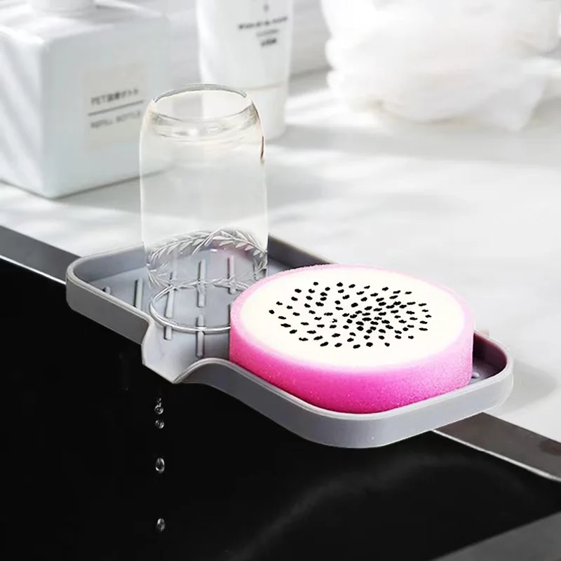Silicone Faucet Mat Kitchen Sink Tray Soap Dispenser Sponge Drain Pad Sink SplashDrying Mat Countertop Storage Tray SoapTray
Silicone Faucet Mat Kitchen Sink Tray Soap Dispenser Sponge Drain Pad Sink SplashDrying Mat Countertop Storage Tray SoapTray