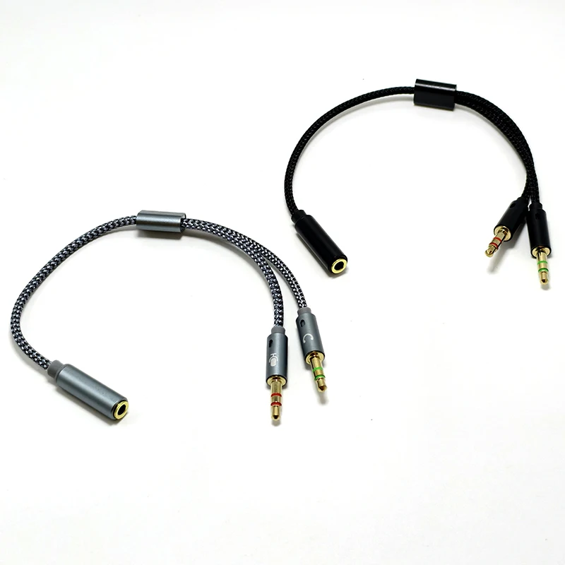 1-10PCS Headphone Splitter Cable for Computer 3.5mm Female to 2 Male 3.5 Jack Mic Audio Y Splitter Microphone Adapter Aux Cable
1-10PCS Headphone Splitter Cable for Computer 3.5mm Female to 2 Male 3.5 Jack Mic Audio Y Splitter Microphone Adapter Aux Cable