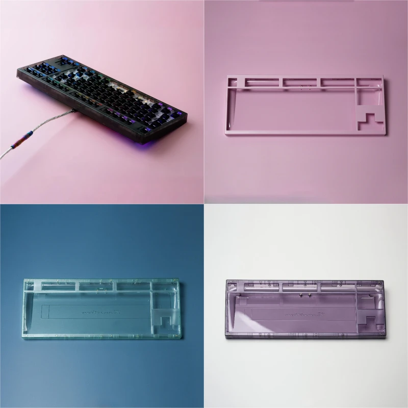 87key Wired Single-mode Mechanical Keyboard Kit PC Injection Molding Flex Cut Support VIA Customized RGB Keyboard Accessories
87key Wired Single-mode Mechanical Keyboard Kit PC Injection Molding Flex Cut Support VIA Customized RGB Keyboard Accessories