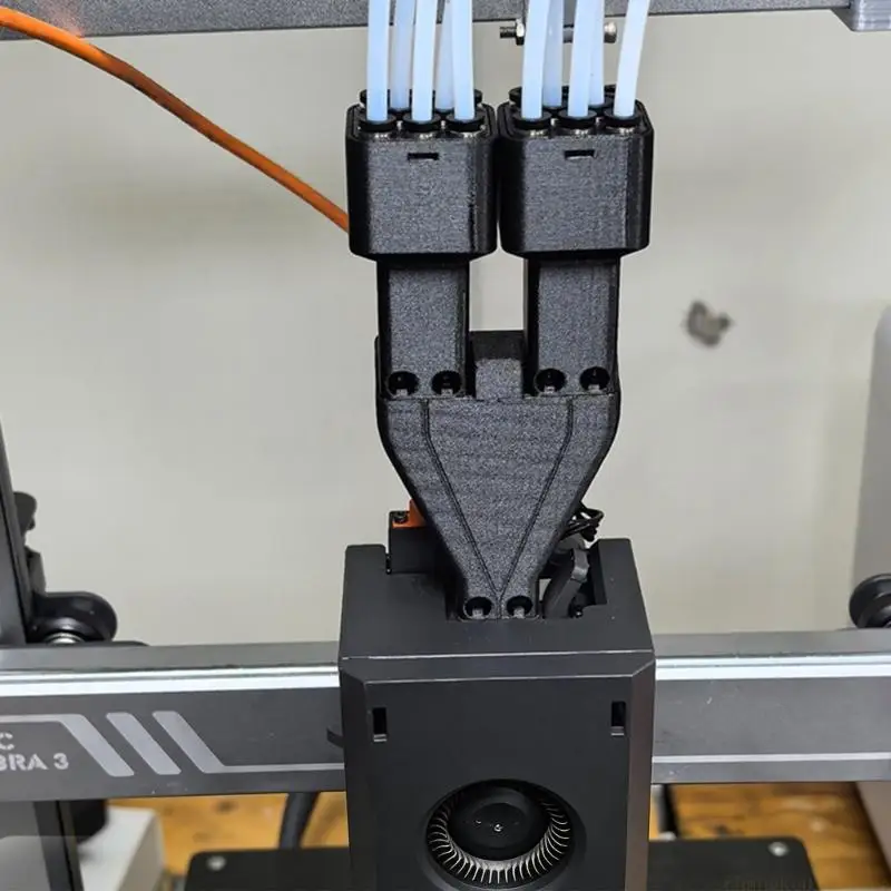 ABS 16 In 1 Filament Hub For S1C Series Enhances Printing Efficiency Heat resistant 3D Printer Accessories
ABS 16 In 1 Filament Hub For S1C Series Enhances Printing Efficiency Heat resistant 3D Printer Accessories