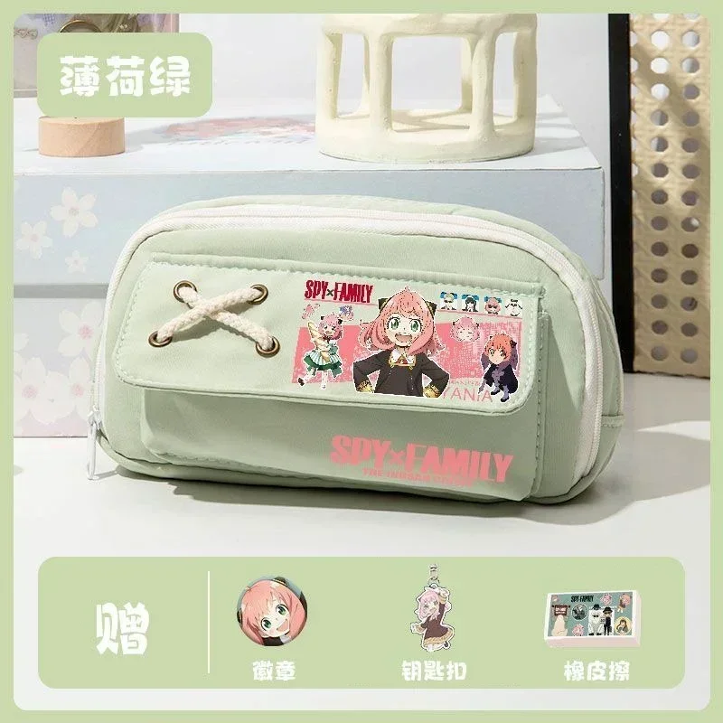 Black Blue White Green, Spy x Family, Anime Pencil Case Pen Bag,Student Kids Teens Pencilcase For Girls Boys School Supplies
Black Blue White Green, Spy x Family, Anime Pencil Case Pen Bag,Student Kids Teens Pencilcase For Girls Boys School Supplies