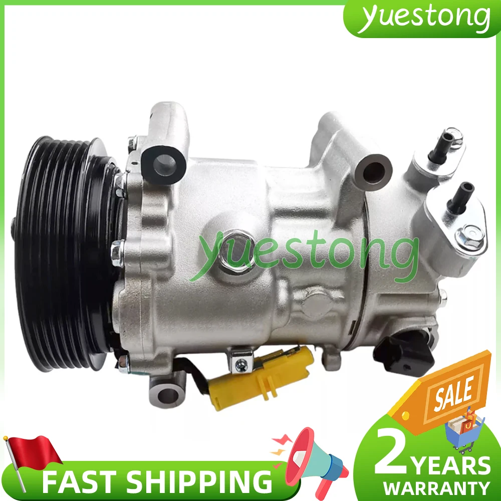 For Citroen C2 C4 Peugeot 207 CC 1.6 AC Compressor 9651910980 9659875780 9670318880 96519109 6453QJ 6453QK 1607424980 96410780
For Citroen C2 C4 Peugeot 207 CC 1.6 AC Compressor 9651910980 9659875780 9670318880 96519109 6453QJ 6453QK 1607424980 96410780