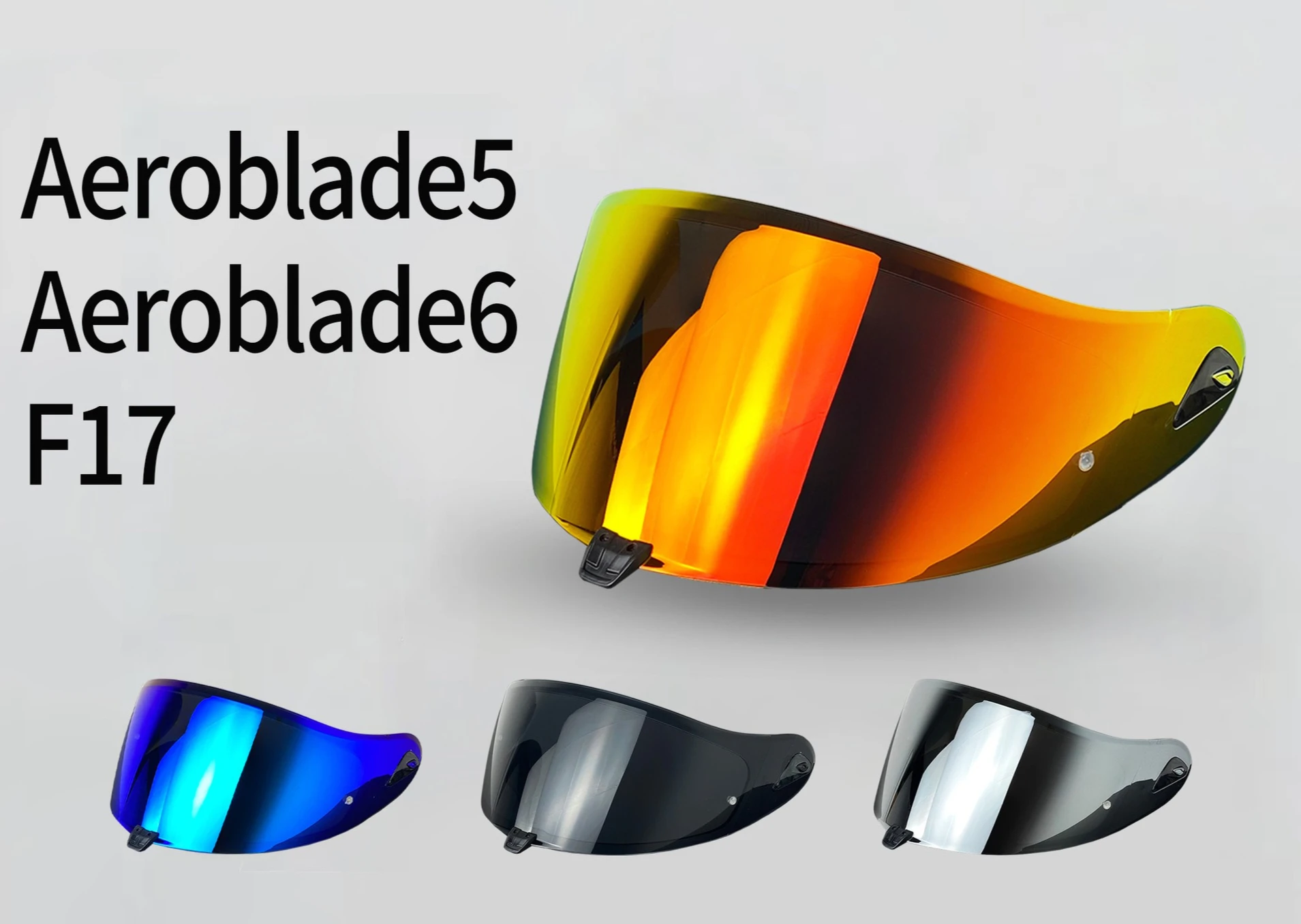 Aeroblade 5,6 Full Helmet Lenses UV Protection Air Knife 5/6, F17 Helmet Lenses
Aeroblade 5,6 Full Helmet Lenses UV Protection Air Knife 5/6, F17 Helmet Lenses