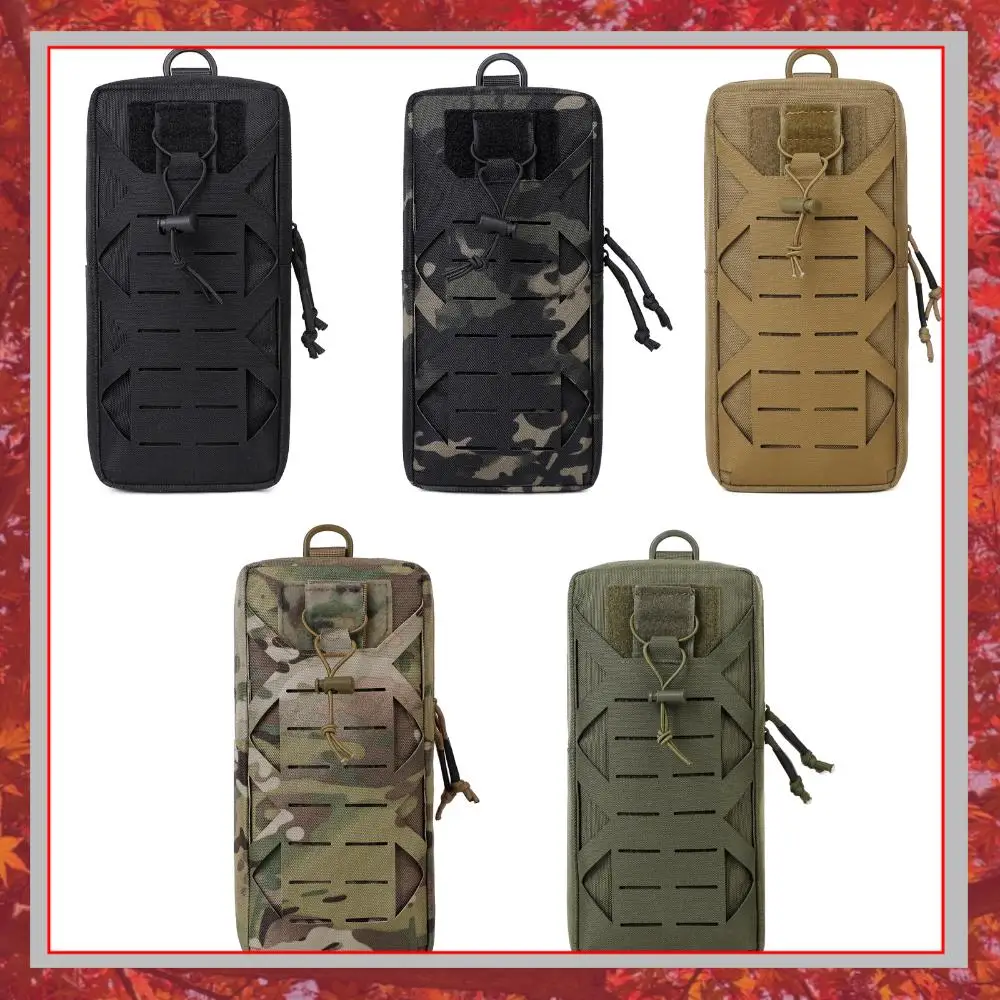 Gadget Organizer Pocket with Drainage Hole Quick-Release Waist Belt Bag Outdoor Survival Tool Storage Bag Emergency Accessory
Gadget Organizer Pocket with Drainage Hole Quick-Release Waist Belt Bag Outdoor Survival Tool Storage Bag Emergency Accessory